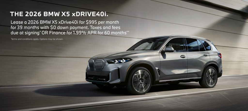 2026 BMW X5 xDrive40i
