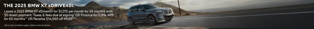 2025 BMW X7 xDrive40i
