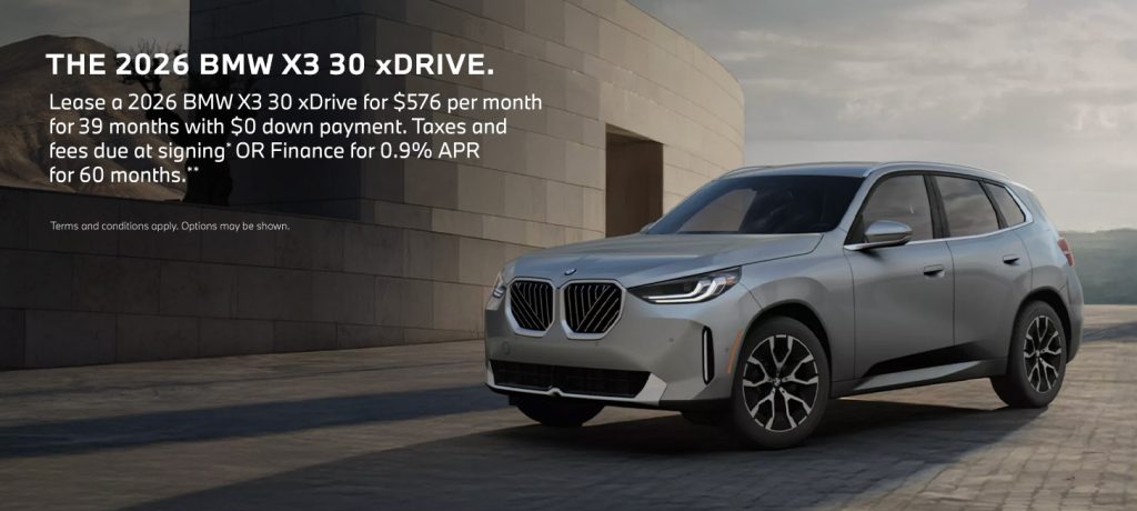 2026 BMW X3 30 xDrive