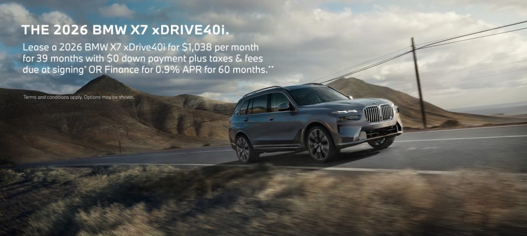 2026 BMW X7 xDrive40i