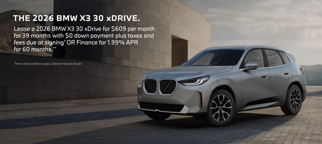 2026 BMW X3 30 xDrive