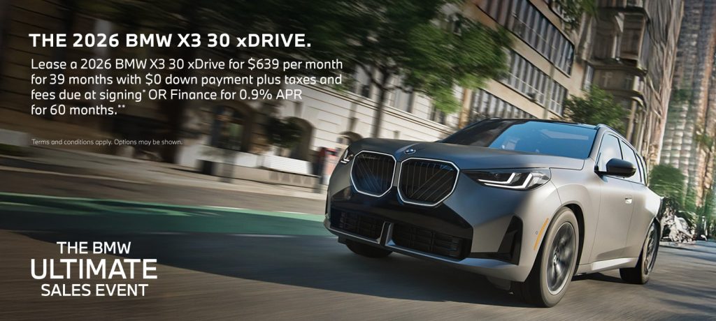 2026 BMW X3 30 xDrive