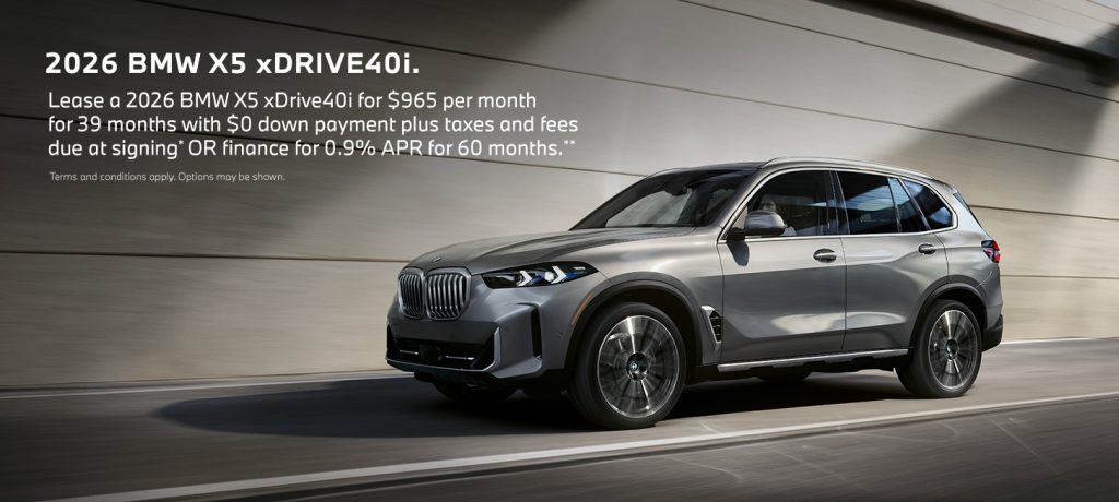 2026 BMW X5 xDrive40i