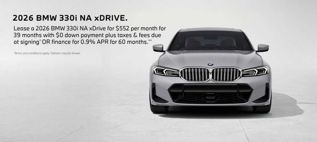 2026 BMW 3 Series 330i xDrive