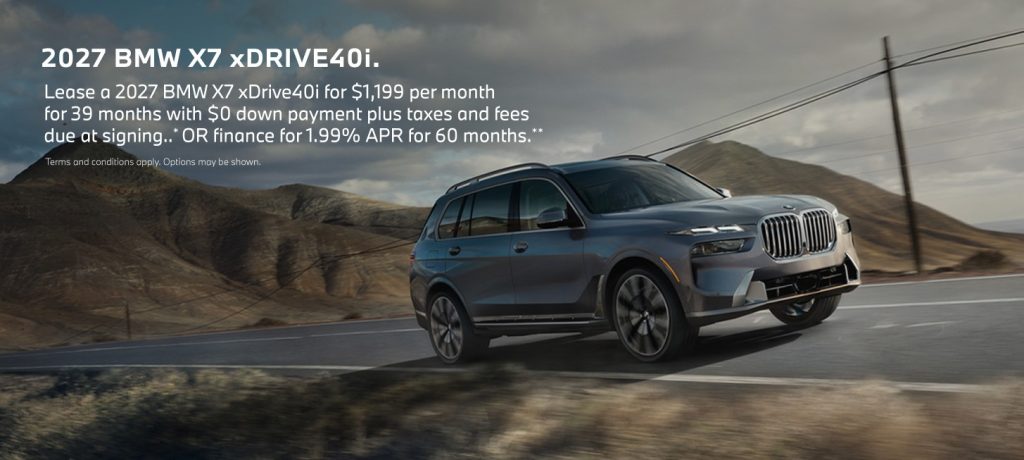 2027 BMW X7 xDrive40i