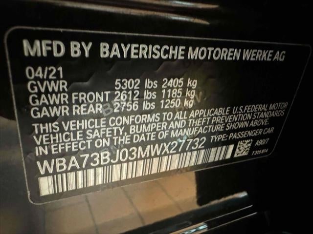2021 BMW 540i xDrive xDrive