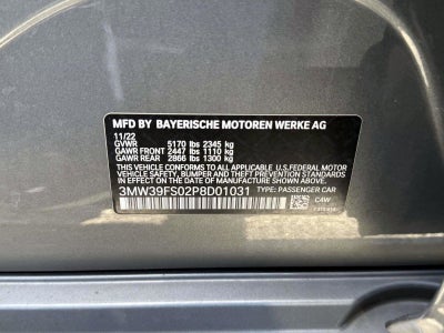 2023 BMW 3 Series 330e xDrive