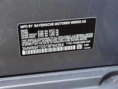 2026 BMW 3 Series M340i NA xDrive