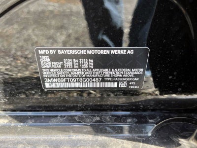 2026 BMW 3 Series M340i NA xDrive