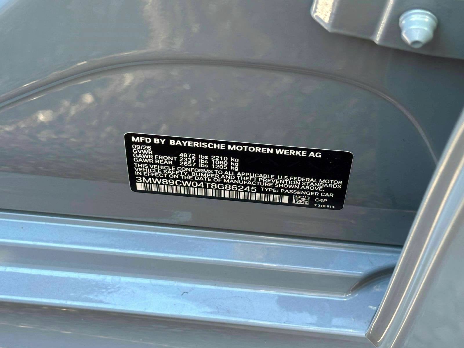 2026 BMW 3 Series 330i NA xDrive