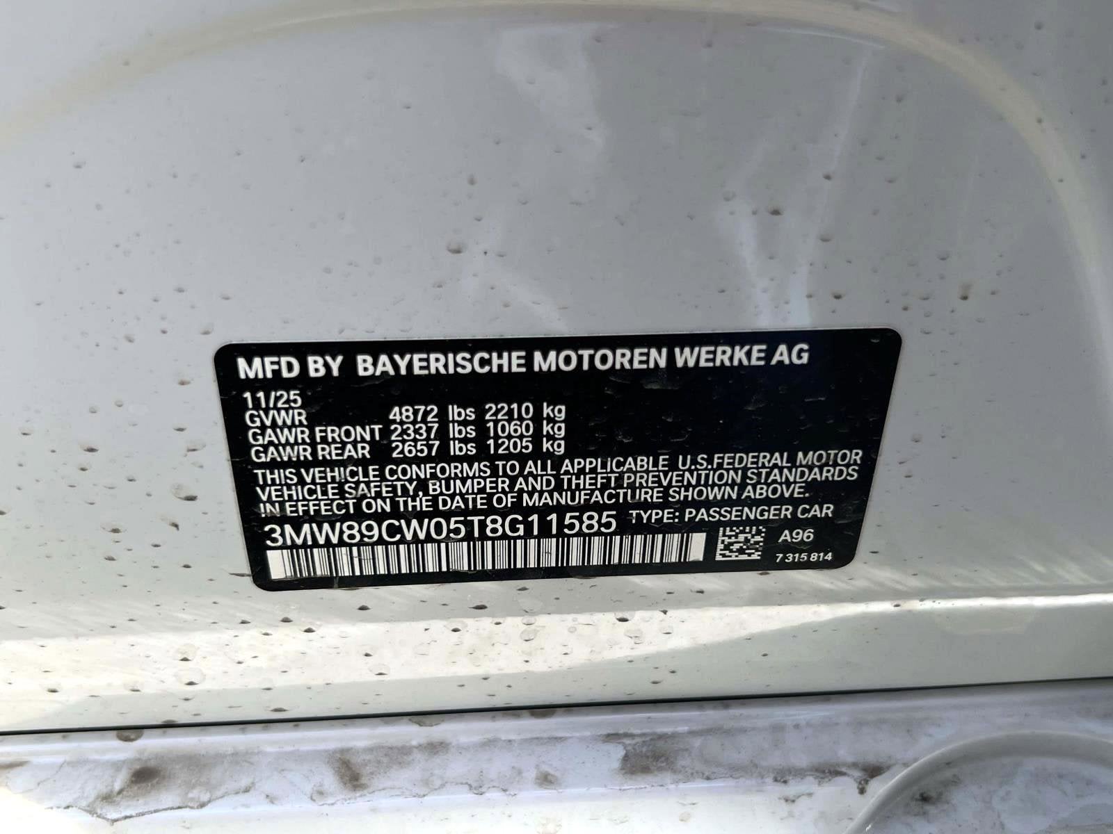 2026 BMW 3 Series 330i NA xDrive