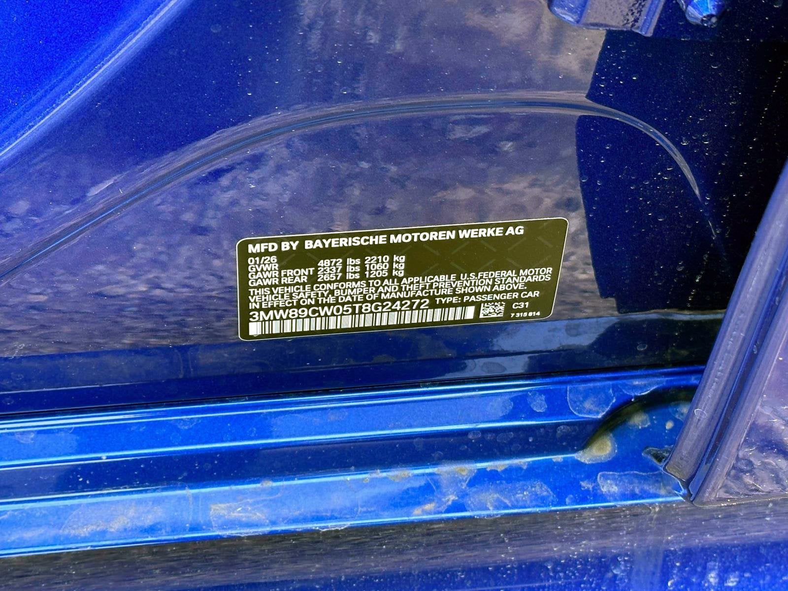 2026 BMW 3 Series 330i NA xDrive