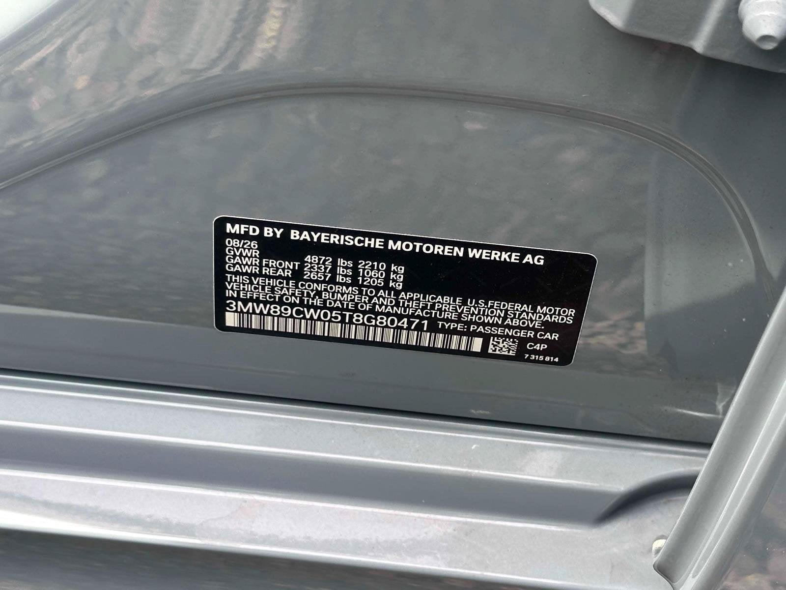 2026 BMW 3 Series 330i NA xDrive