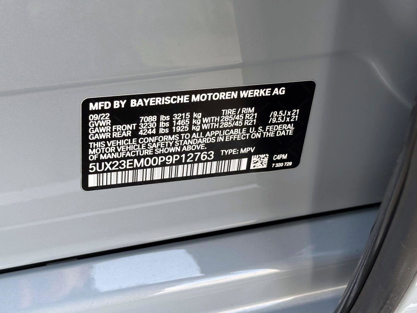 2023 BMW X7 xDrive40i