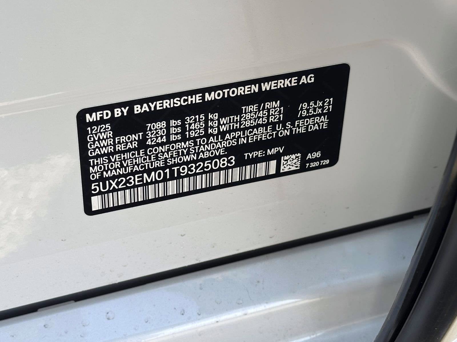 2026 BMW X7 xDrive40i