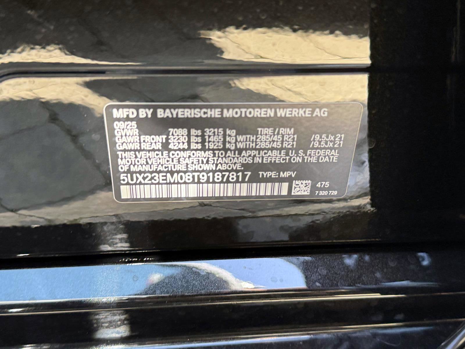 2026 BMW X7 xDrive40i