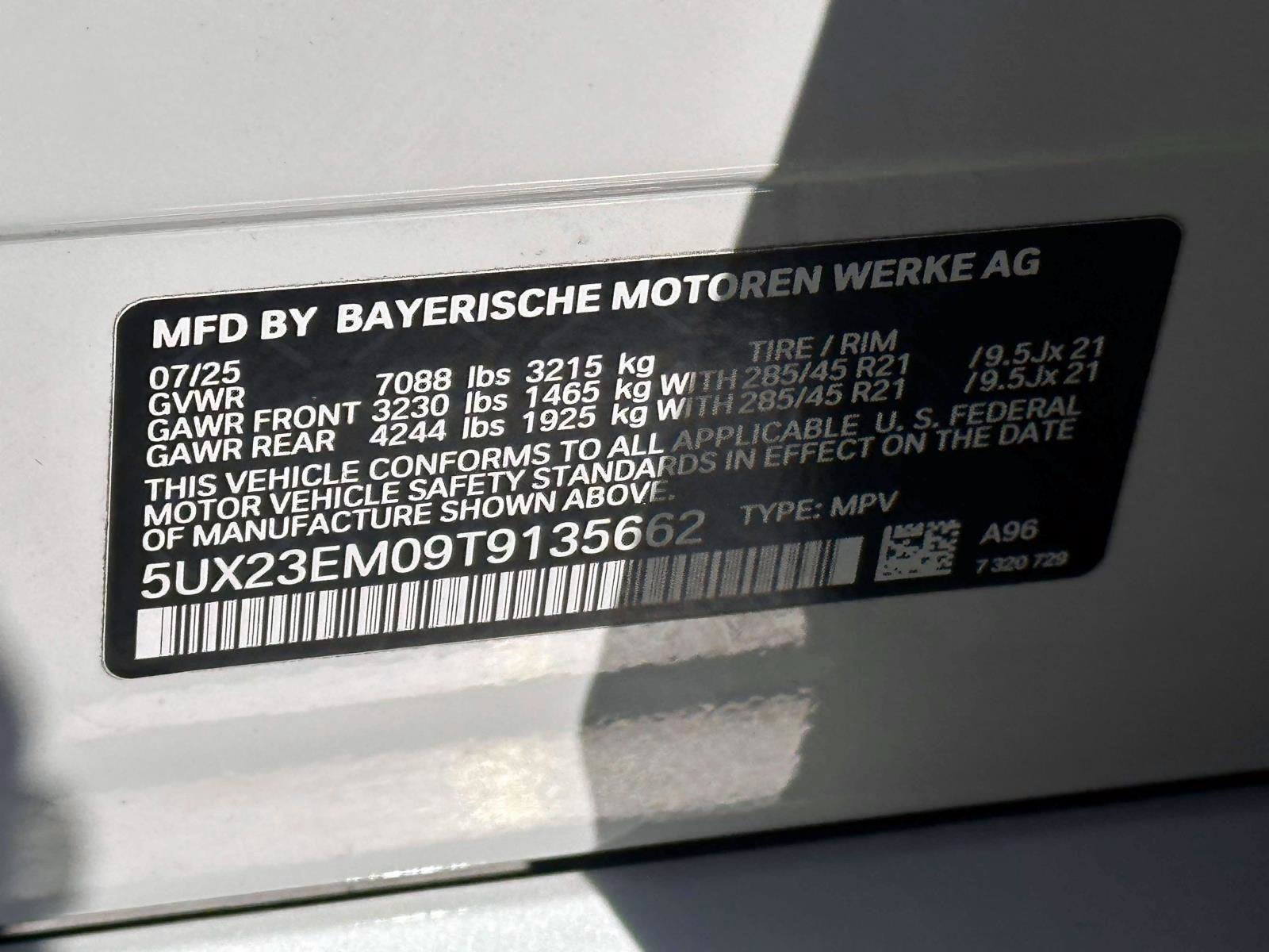 2026 BMW X7 xDrive40i