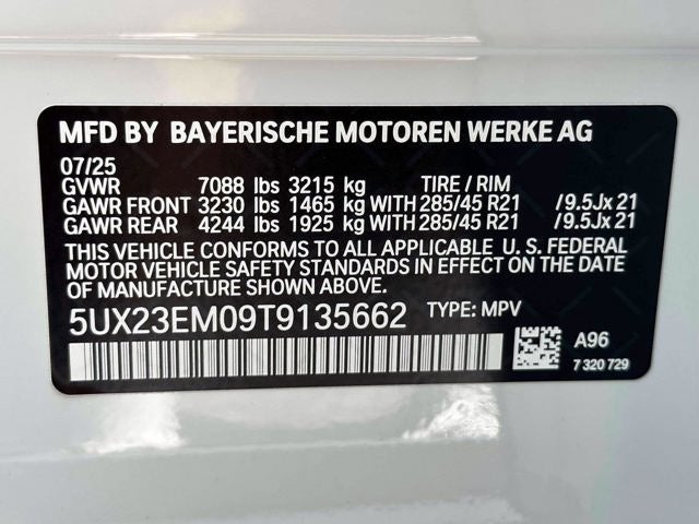 2026 BMW X7 xDrive40i