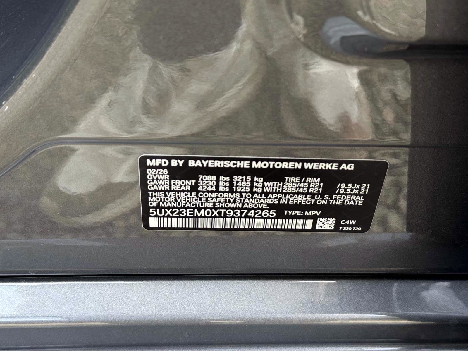 2026 BMW X7 xDrive40i