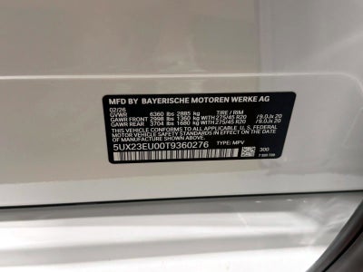 2026 BMW X5 xDrive40i