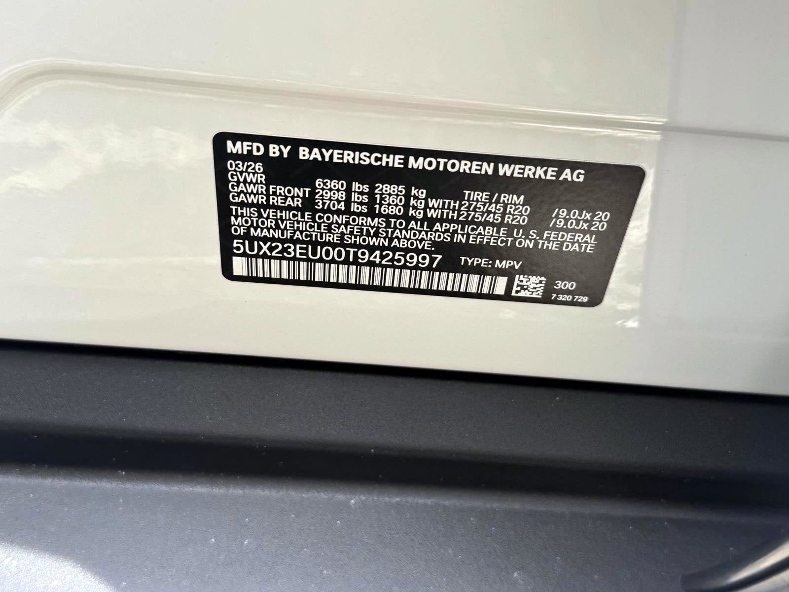 2026 BMW X5 xDrive40i