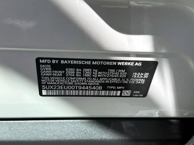 2026 BMW X5 xDrive40i