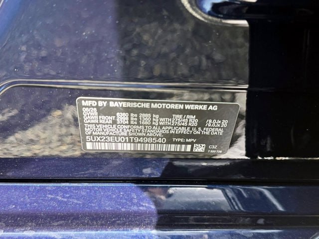 2026 BMW X5 xDrive40i