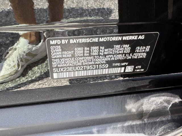 2026 BMW X5 xDrive40i
