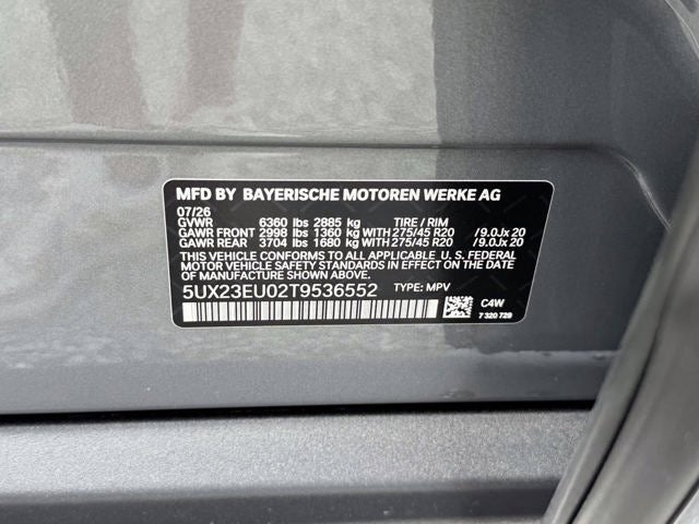 2026 BMW X5 xDrive40i