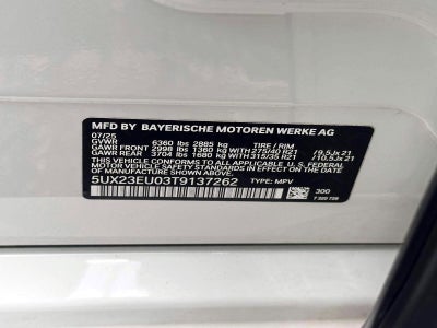 2026 BMW X5 xDrive40i