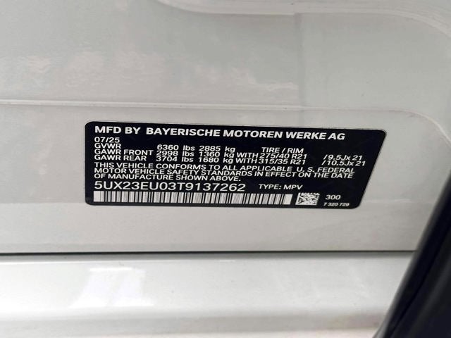 2026 BMW X5 xDrive40i