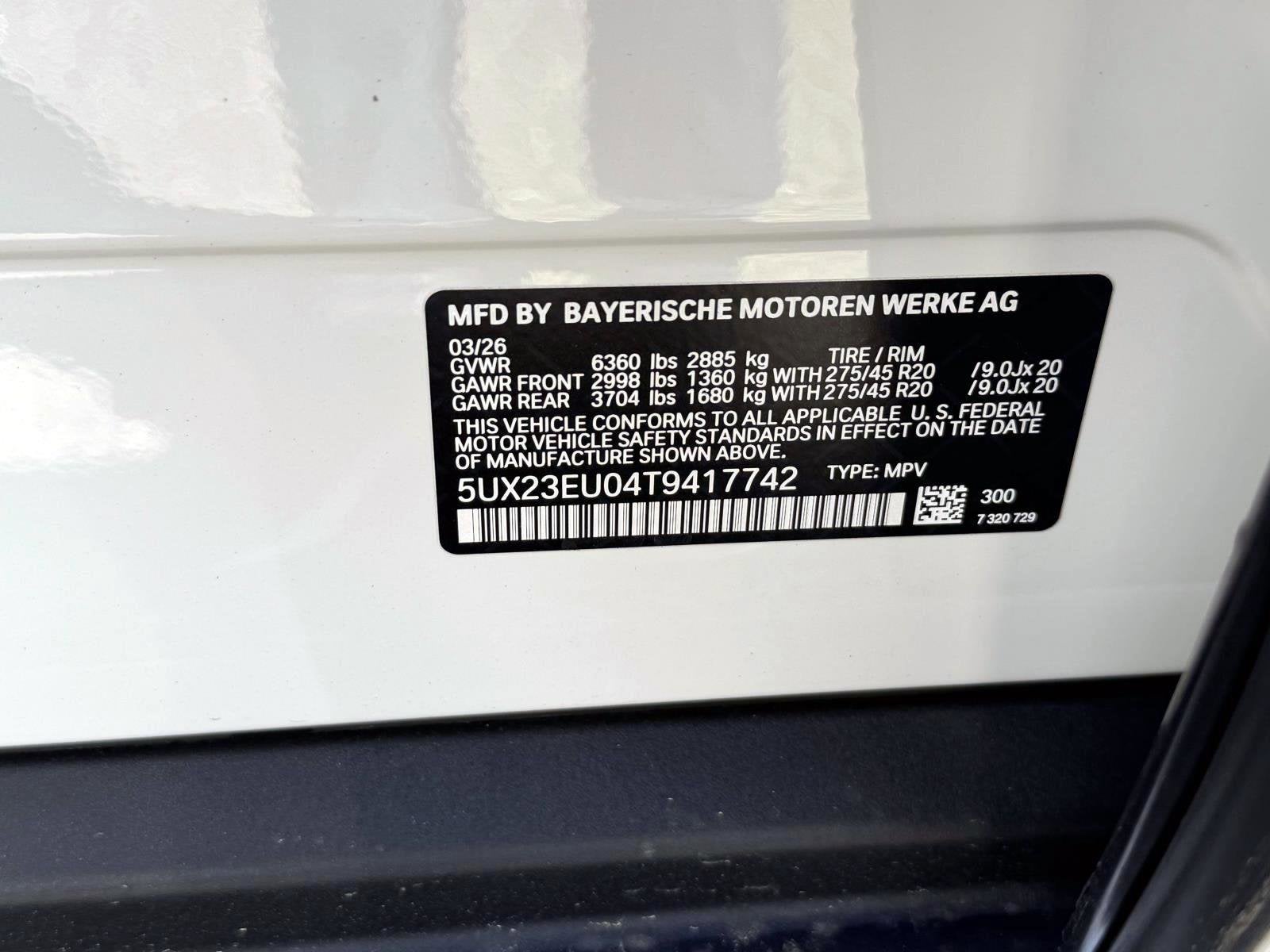 2026 BMW X5 xDrive40i