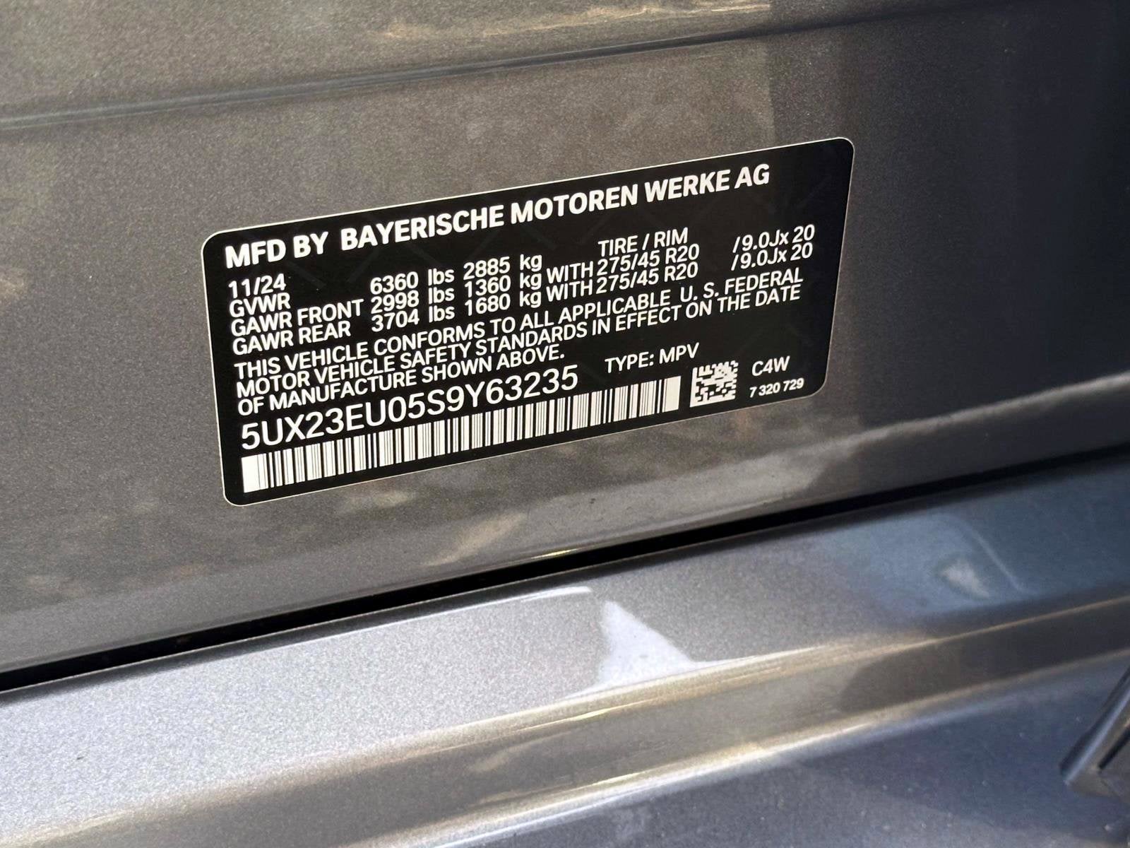 2025 BMW X5 xDrive40i