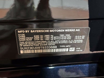 2026 BMW X5 xDrive40i