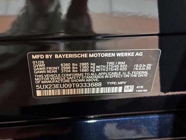 2026 BMW X5 xDrive40i