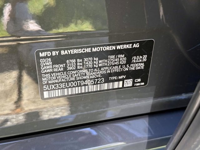 2026 BMW X5 M60i