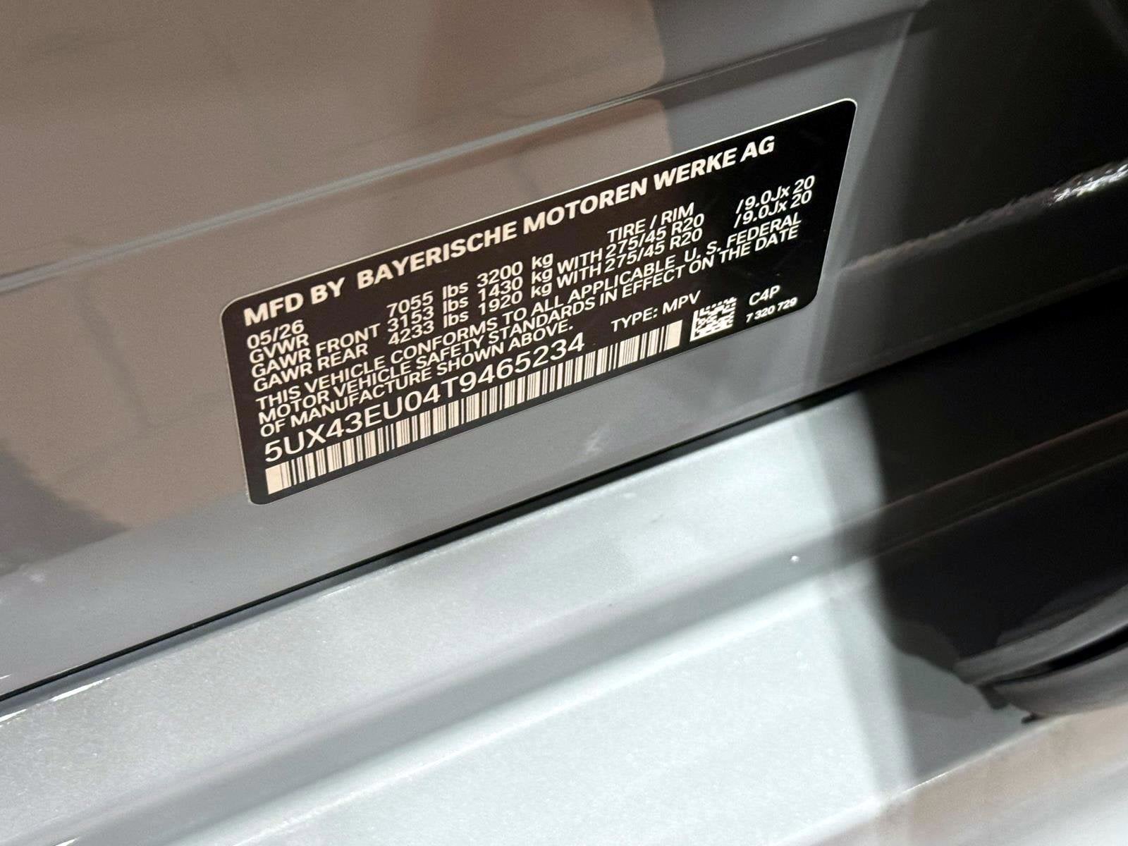 2026 BMW X5 xDrive50e