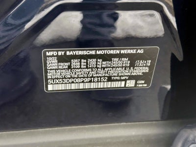 2023 BMW X3 xDrive30i