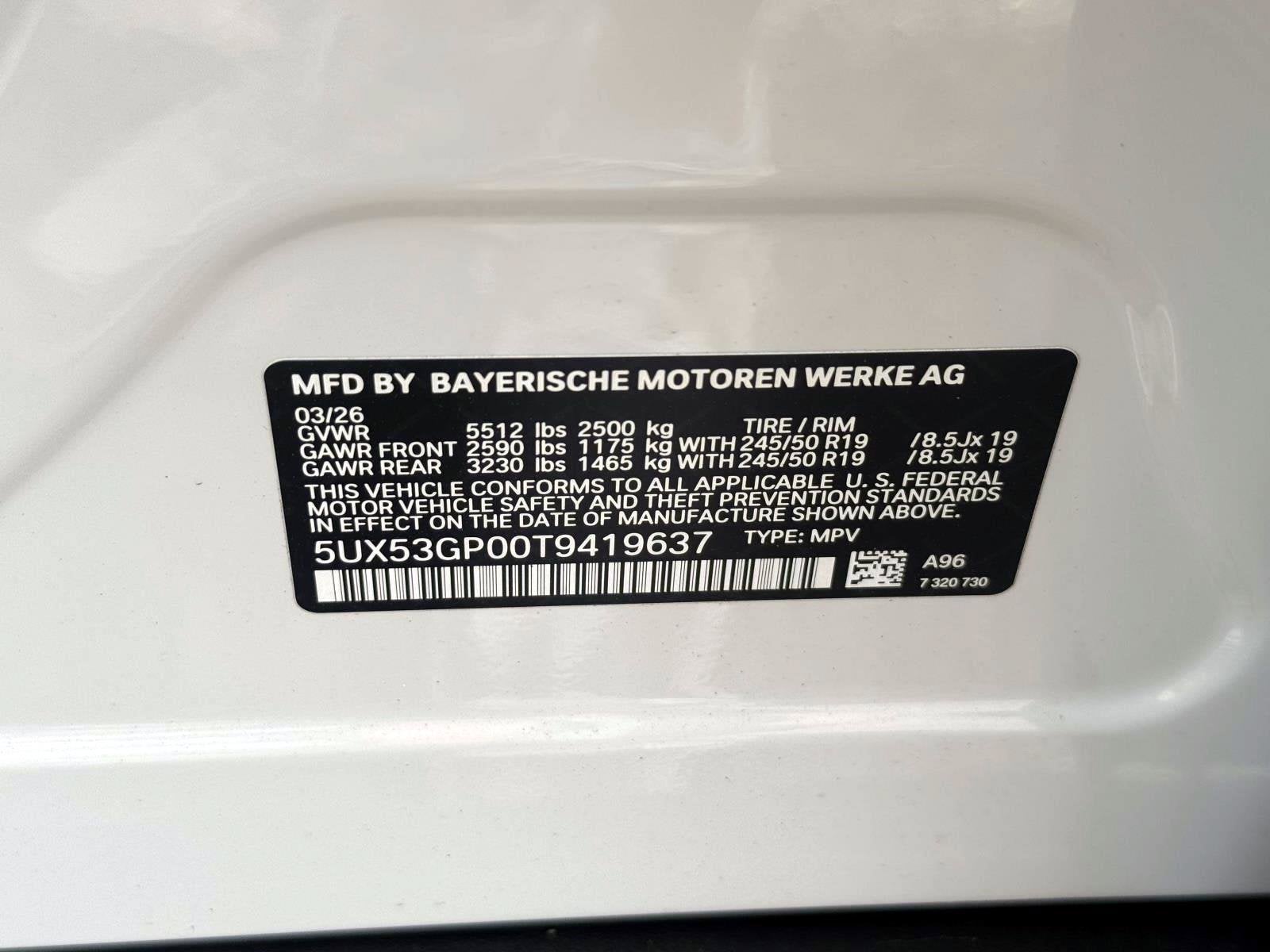 2026 BMW X3 30 xDrive