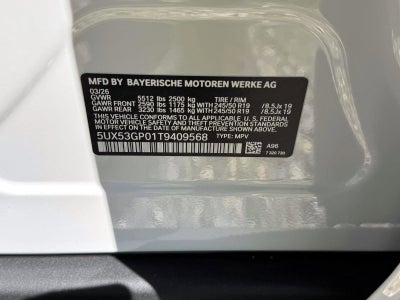 2026 BMW X3 30 xDrive