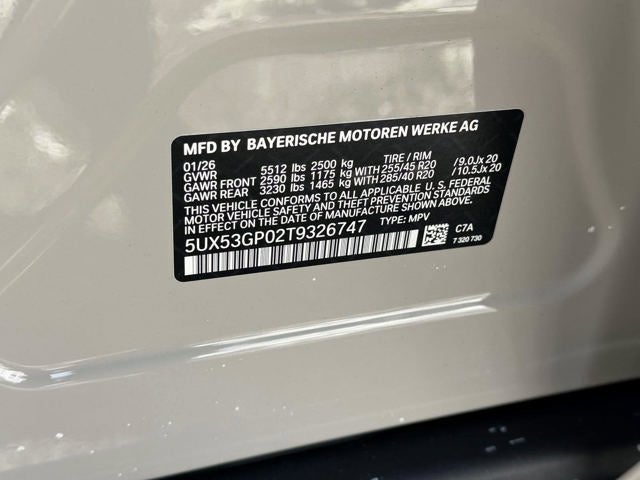 2026 BMW X3 30 xDrive