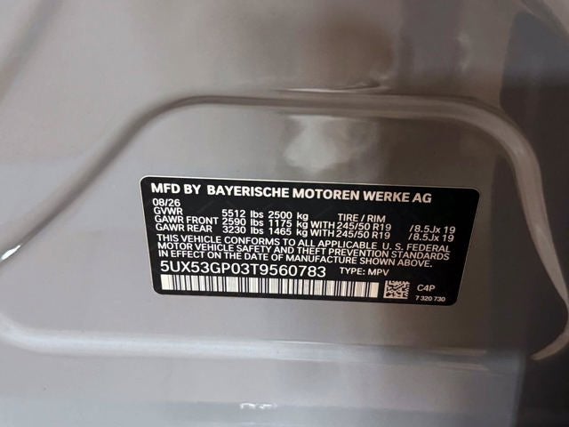 2026 BMW X3 30 xDrive