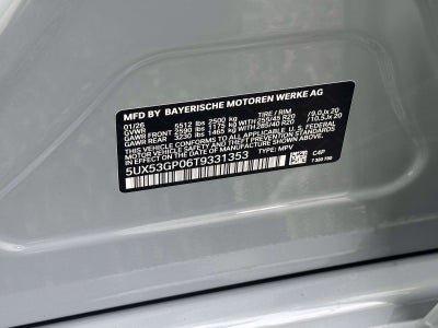 2026 BMW X3 30 xDrive