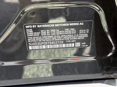 2026 BMW X3 30 xDrive