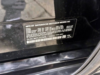 2022 BMW X7 xDrive40i