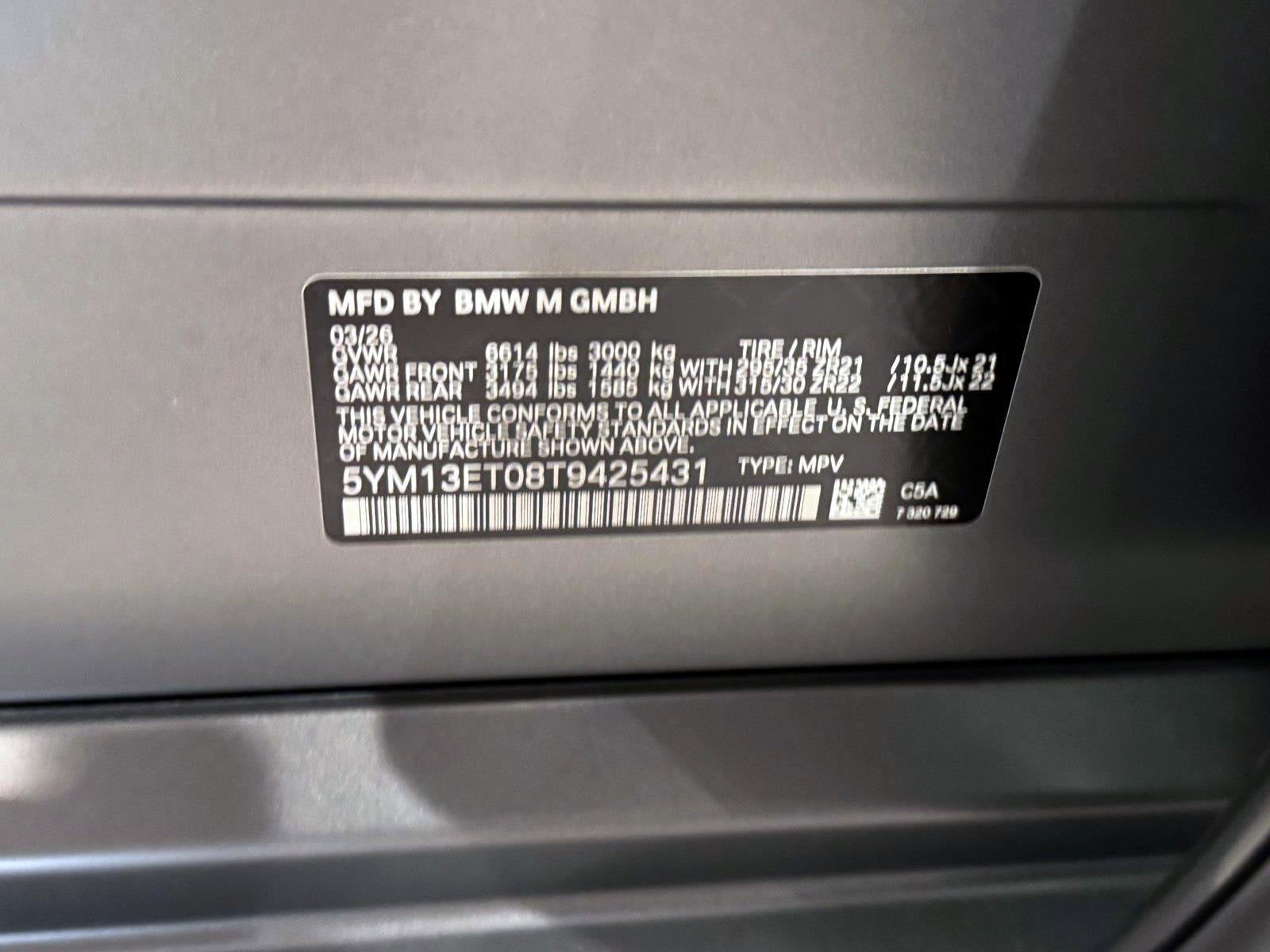 2026 BMW X5 M Competition