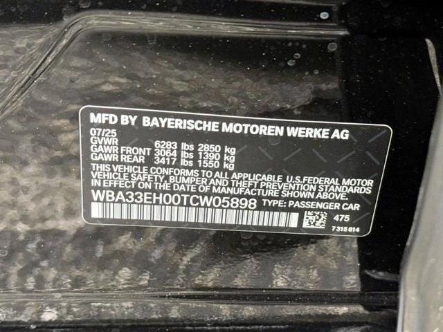 2026 BMW 7 Series 740i xDrive