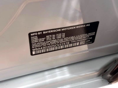 2025 BMW 7 Series 750e xDrive