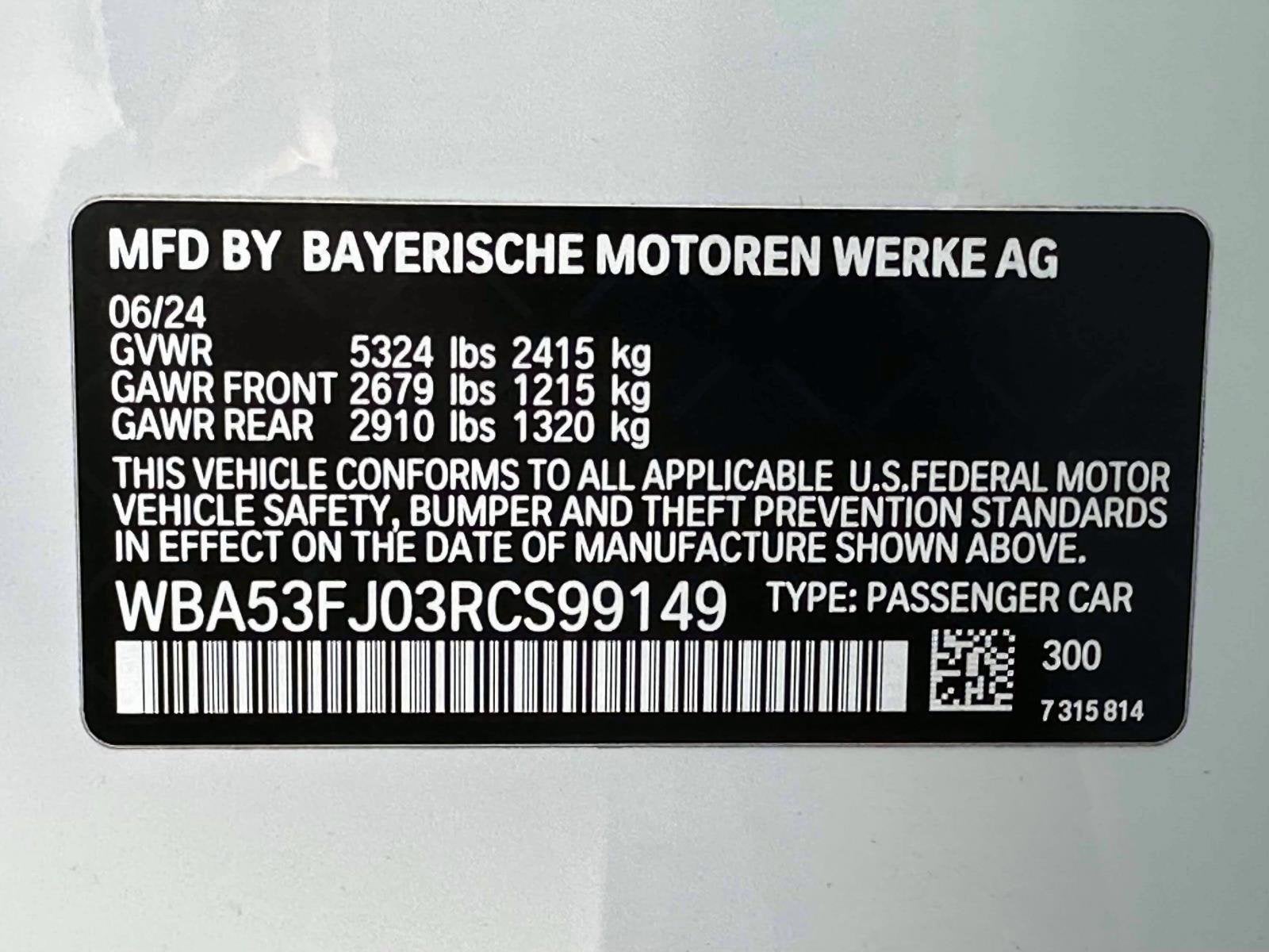 2024 BMW 5 Series 530i xDrive