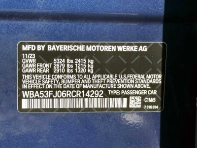 2024 BMW 5 Series 530i xDrive